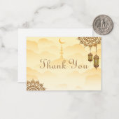 Mandala Mosque Hartelijk dank Notitiekaartje (Voorkant / Achterkant in situ)