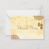 Mandala Mosque Hartelijk dank Notitiekaartje (Voorkant)