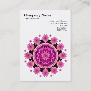 Mandala Motif 024 Visitekaartje