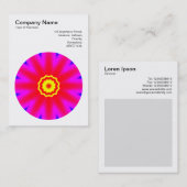Mandala Motif 05 Visitekaartje (Voorkant / Achterkant)