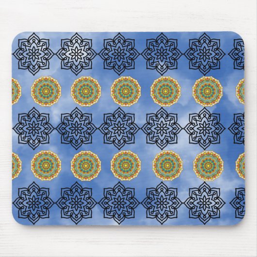 Mandala Mouse Pad Muismat (Voorkant)