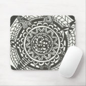 Mandala mousepad muismat (Met muis)