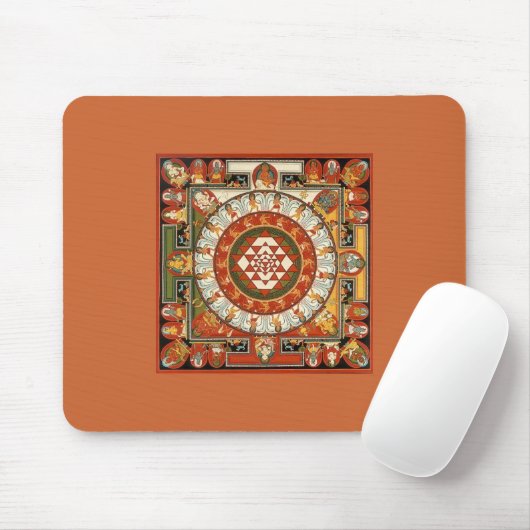 Mandala Mousepad Muismat (Met muis)