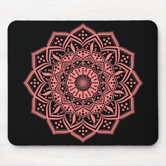 Mandala Mousepad Muismat (Voorkant)