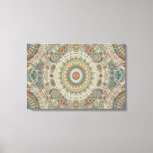Mandala Mozaïek Wall Art Canvas Afdruk (Voorkant)