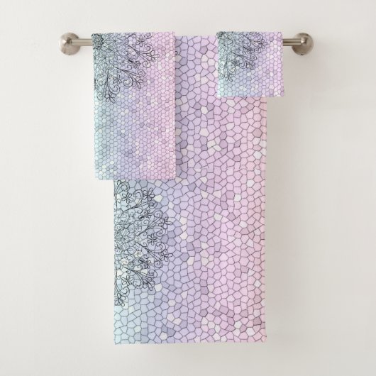 Mandala mozaïekdoekset bad handdoek (Insitu)