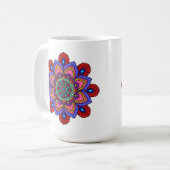Mandala Mug Koffiemok (Voorkant links)