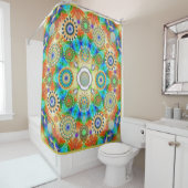Mandala Multi Verse Douchegordijn (In situ)