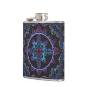 Mandala Nachtbloem Heupfles (Links)