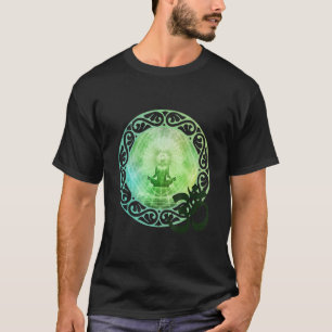 Mandala Namaste Spirituele Boeddha Mode Kleding T-shirt