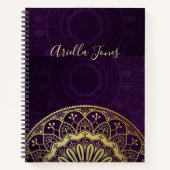 Mandala Name Journal Notitieboek (Voorkant)