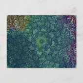 Mandala Natuur Floral Briefkaart (Voorkant)