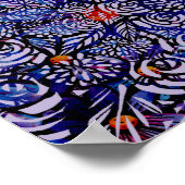 Mandala Natuur Floral Flower Mandalas Poster (Hoek)