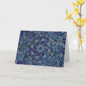 Mandala Natuur Floral Kaart (Gele Bloem)