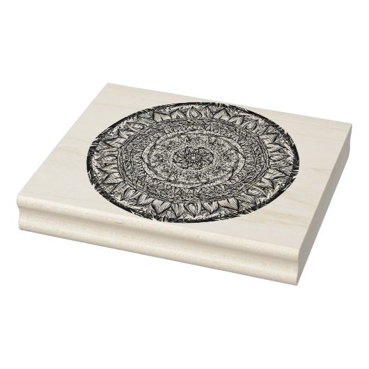 Mandala Natuur Lover Mandalas zen Rubberstempel (Stempel)