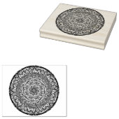 Mandala Natuur Lover Mandalas zen Rubberstempel (Gestempeld)