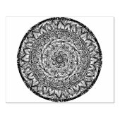 Mandala Natuur Lover Mandalas zen Rubberstempel (Afrduk)