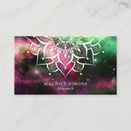 Mandala Nebula Yoga Instructeur Yoga Docent Zen Visitekaartje