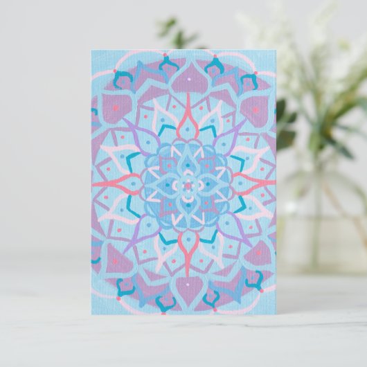 Mandala Note Kaart (Staand voorkant)