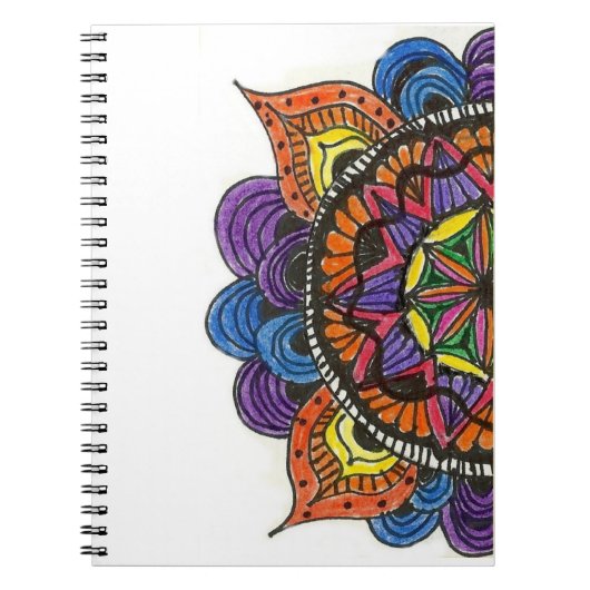 Mandala notebook notitieboek (Voorkant)