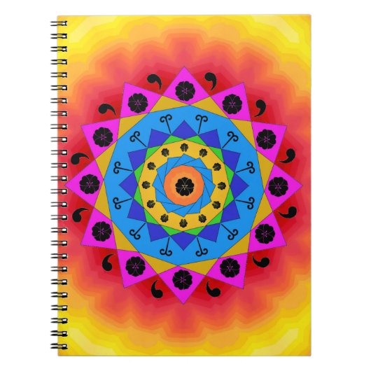 Mandala Notitieboek (Voorkant)