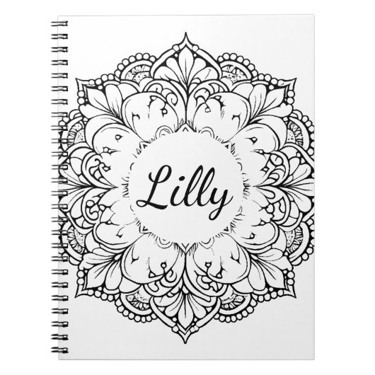 Mandala Notitieboek (Voorkant)