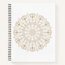 Mandala notitieboek, rustig, meditatief, boho stij notitieboek