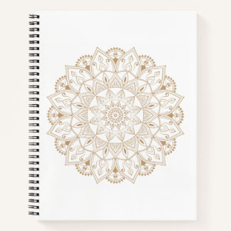 Mandala notitieboek, rustig, meditatief, boho stij notitieboek