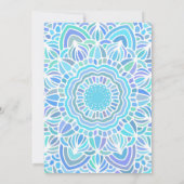 Mandala Nurse afstuderen RN prijsuitreiking ceremo Kaart (Achterkant)