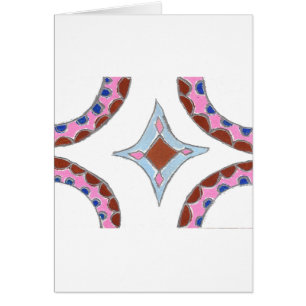 Mandala olieverfschilderij Art Print