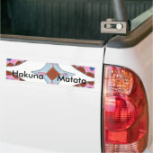 Mandala olieverfschilderij Art Print Bumpersticker (Op Truck)