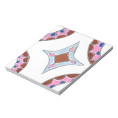 Mandala olieverfschilderij Art Print Notitieblok (Linkerzijde)