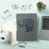 Mandala-olifant Sticker (iPad Cover)