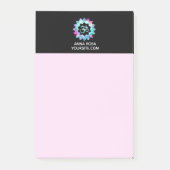 *~* Mandala Om Aum Lotus Flower Post-it® Notes (Voorkant)