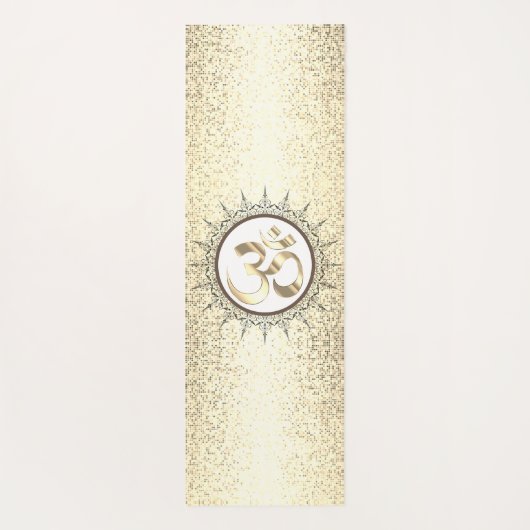 Mandala OM Gespikkeld Yogamat (Achterkant)