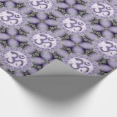 Mandala OM - violet Cadeaupapier (Hoek)
