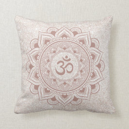 Mandala Om Yoga Harmony Girly Modern Yogi Studio Kussen
