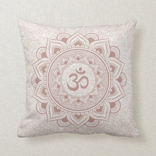 Mandala Om Yoga Harmony Girly Modern Yogi Studio Kussen