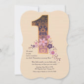 Mandala One Uitnodiging (Voorkant)