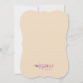 Mandala One Uitnodiging (Achterkant)