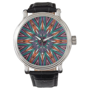 Mandala-ontwerp Horloge