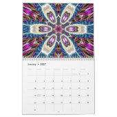 Mandala-ontwerp Kalender (Jan 2027)