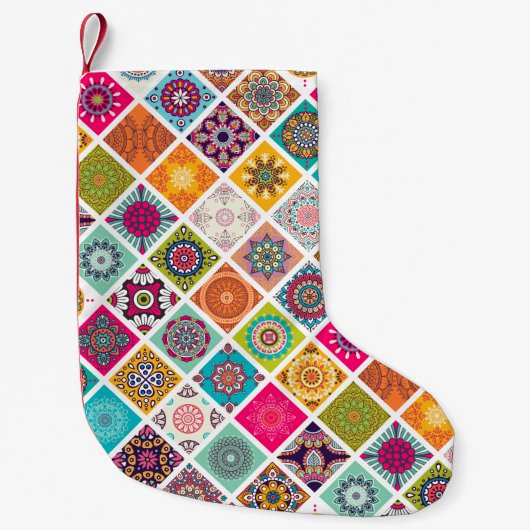 MANDALA ONTWERP KLEINE KERSTSOK (Voorkant)