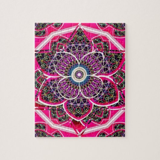Mandala-ontwerp Legpuzzel (Verticaal)