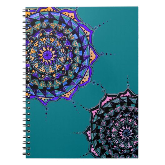 Mandala-ontwerp Notitieboek (Voorkant)