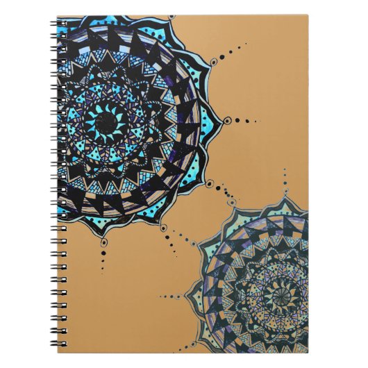 Mandala-ontwerp Notitieboek (Voorkant)