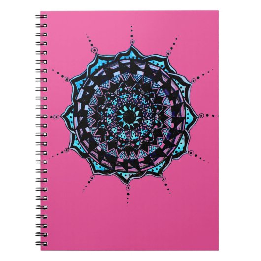 Mandala-ontwerp Notitieboek (Voorkant)