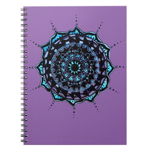 Mandala-ontwerp Notitieboek (Voorkant)