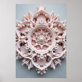 Mandala-ontwerp Poster