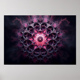 Mandala-ontwerp Poster